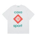 Casablanca Sport Diamond Monogram T-Shirt - White